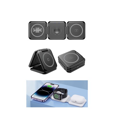 3-in-1 15W Wireless Charging Station