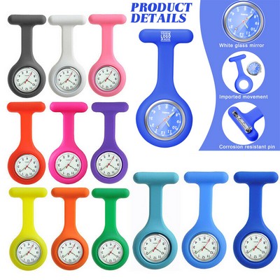 Silicone Nurse Fob Watch