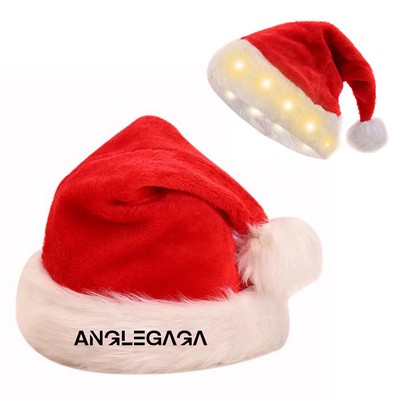 LED Santa Christmas Hat