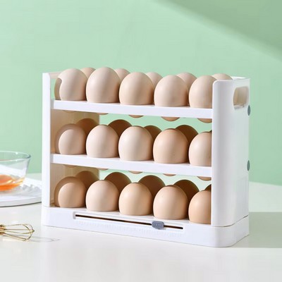 Multi-Layer Egg Rack Holder Storage Box