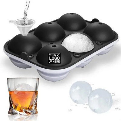 Reusable Silicone 6 Cavity Ice Cube Tray