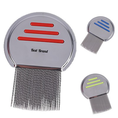 Stainless Steel Threaded Pin Pet Comb