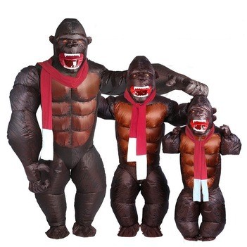 King Kong Inflatable Costume- In Stock- S/M/L