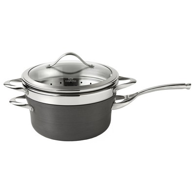 Calphalon Calphalon Contemporary Nonstick 4.5 Qt Sauce Pan With Steamer Insert And Cover