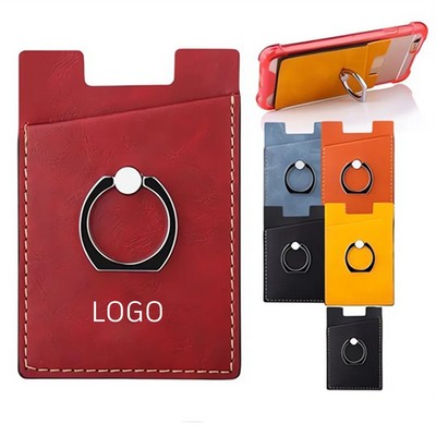 Phone Card Holder with Phone Ring