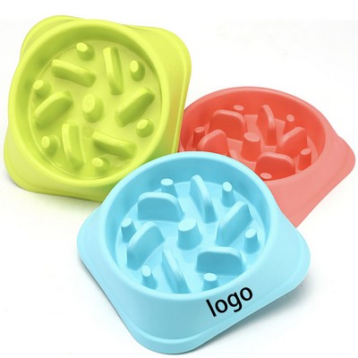 Puzzle Bowl Pet Feeder Bowl