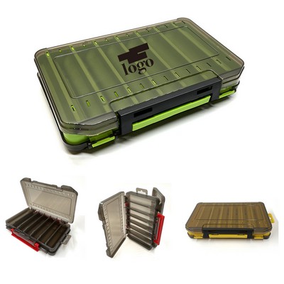 Double Side Fishing Tackle Box