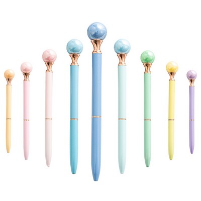 Colorful Pearl Metal Pen