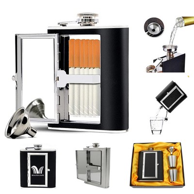 Stainless Steel Hip Flask with Funnel