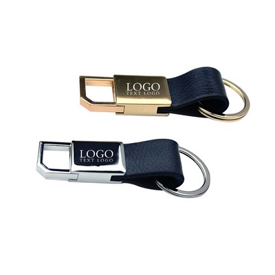 High End Taste Genuine Leather Keychains