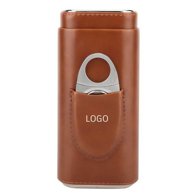 Elegant Leather Cigar Keeper