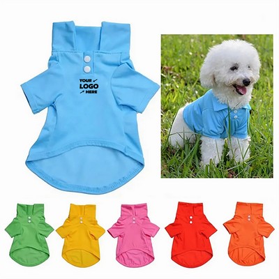 Collared Polo T-Shirts for Pet