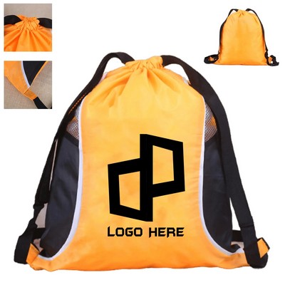 13.39X15.75 Inch Terylene Drawstring Backpack