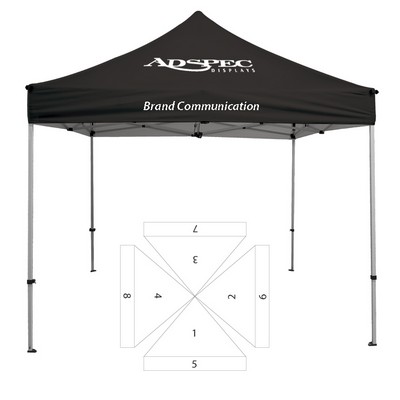 10' x 10' Extreme Canopy and Frame - Printed