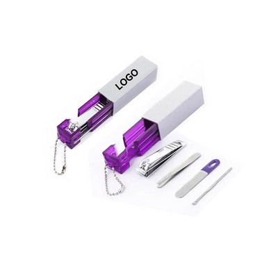 Manicure Pillars Set Keychain