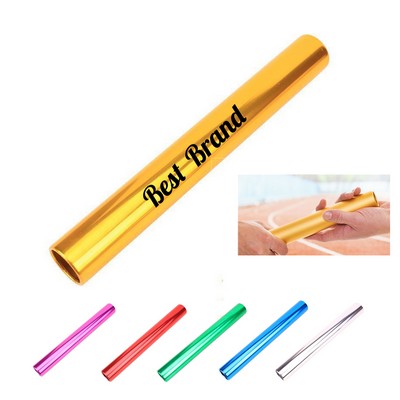 Plated Aluminum Relay Baton For Adult Competitions