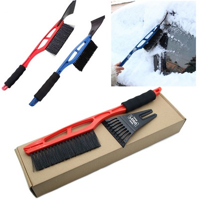 Dual Function Car Windshield Ice Scraper