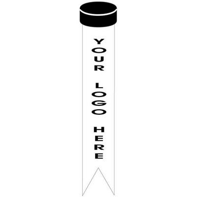 Hockey Puck Bookmark w/ Black Back