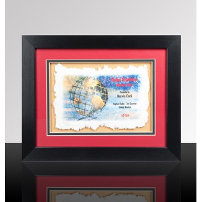 ARTISAN: Framed Handmade Paper Medallion Wall Award (13½" x 10-5/8")