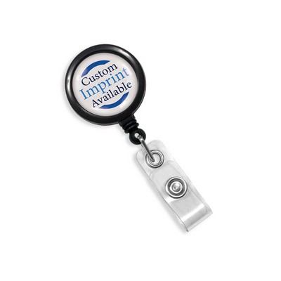 Deluxe Economy Retractable Badge Reel with Slide Clip