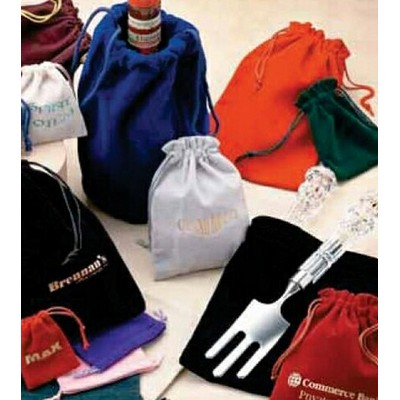 Velvet Drawstring Wine Pouch (6 1/2"x13 1/2")