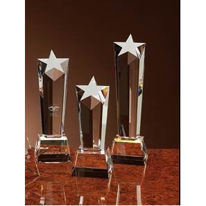 12" Crystal Super Star Award