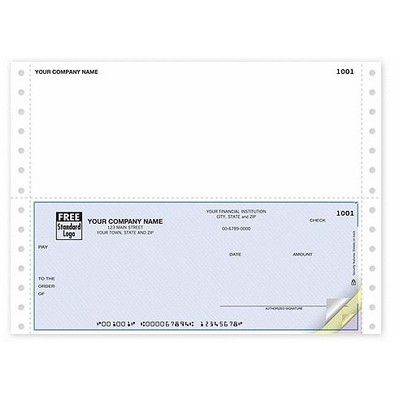 One-Write® Plus Compatible Multipurpose Check (2 Part)