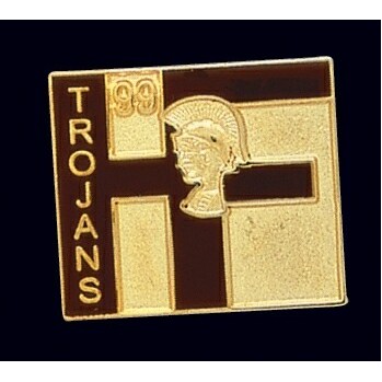 Imported Stamped Brass Soft Enamel Emblematic Lapel Pin