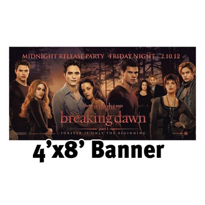 Full Color Banner 4'x8' - Vinyl