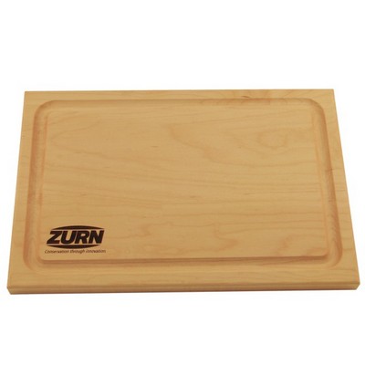 Wood Cutting Board w/Juice or Crumb Groove