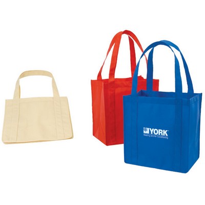 Non Woven Tote Bag with Plastic Bottom