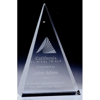 Large Triangle Plaque Award