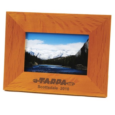 Wide-Border Wood Picture Frame