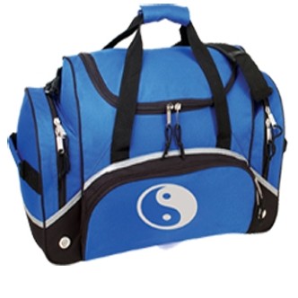 Deluxe Duffel Bag with Ventilated Pockets and Shoulder Strap 600D Polyester (22"x13")