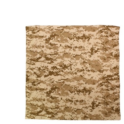 22" Desert Digital Camouflage Bandana