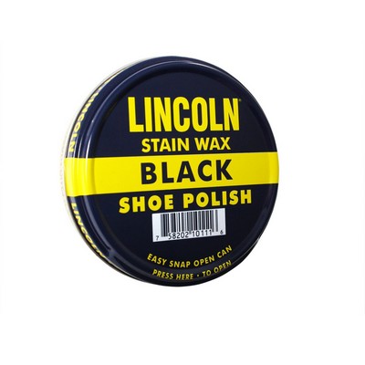 Lincoln USMC Black Stain Wax Shoe Polish