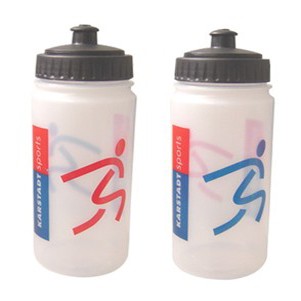 700 Ml Round Sport Bottle w/Push Pull Cap