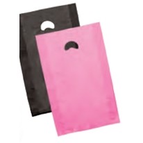 Yellow High Density Encore™ Merchandise Bag w/ Die Cut Handle (12"x3"x18")