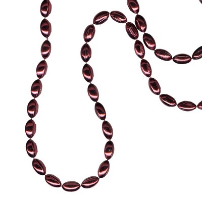 Mini Football Shaped Mardi Gras Sportbeads®