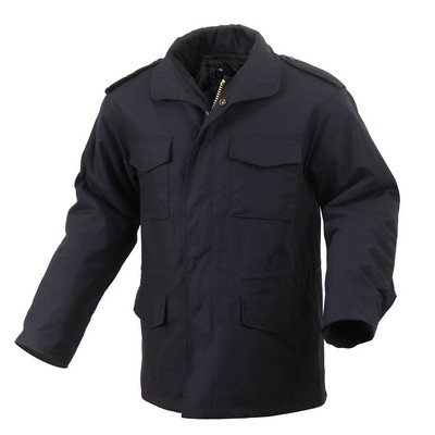 Black M-65 Military Field Jacket (3XL)