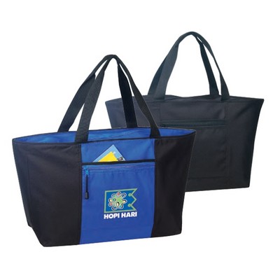 Poly Zippered Tote Bag