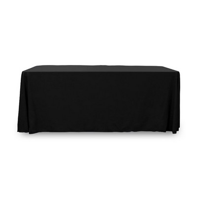 6' Premium PolyKnit™ Blank Throw Style Table Cover (72"x30"x29")