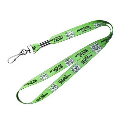 Recycled Polyester Rush Lanyard (36"x½" - Domestically Produced)