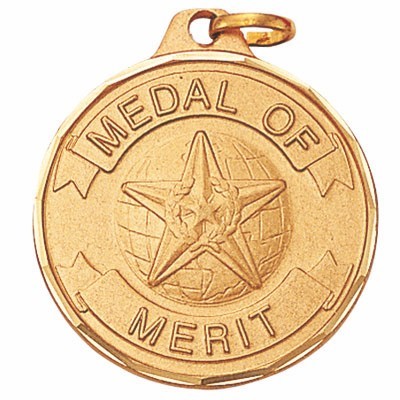 E Series Die Struck Academic Medal of Merit Medal