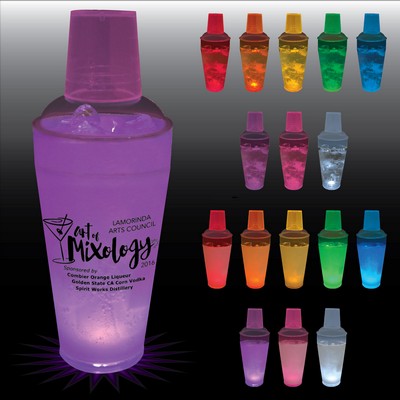 20 Oz. Plastic Light-Up Cocktail Shaker