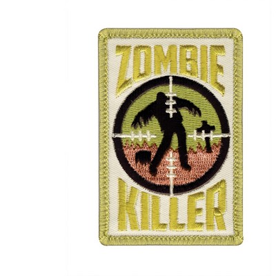 Zombie Killer Morale Patch (3"x2")