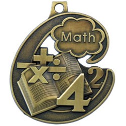 Math Stock Medal (2")