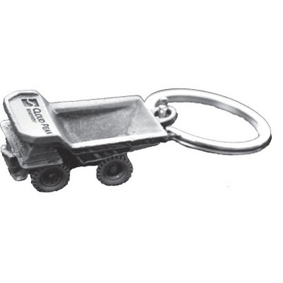 Dump Truck Key Tag & Key Ring