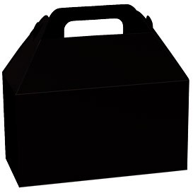 Black Gable Gift Basket Box (8½"x5"x5½")