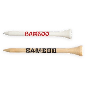 Pride Bambo Golf Tees 3 ¼" - 1 Color Shank Imprint